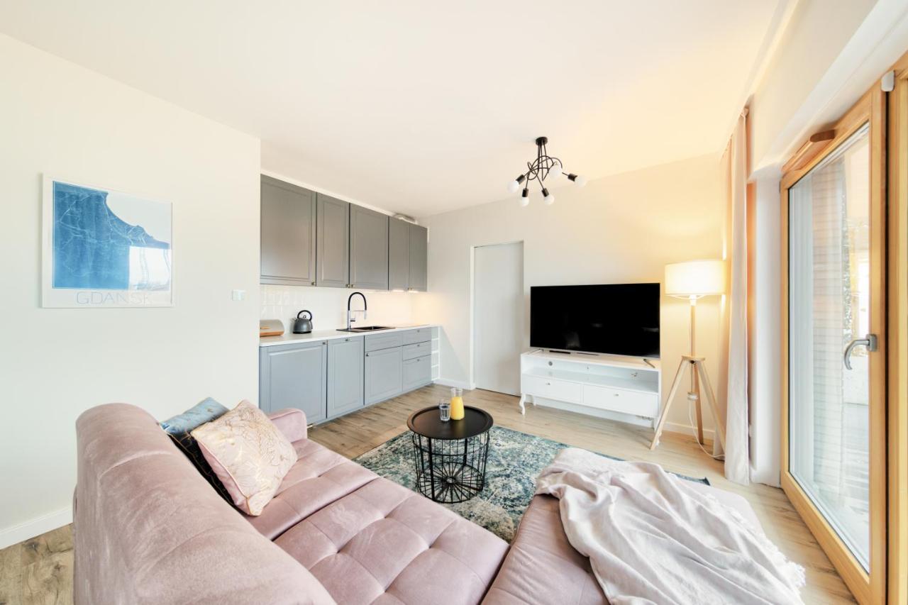 Apartament Nadmotlawski Sen Gdansk Bagian luar foto